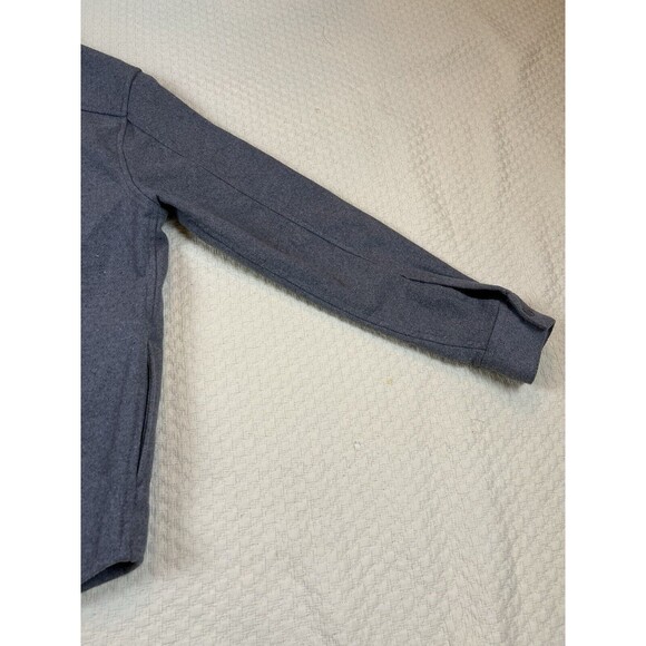Onia Brushed Flannel Shirt Essential Heavy-Weight Overshirt | Gray | Mens Medium - Picture 10 of 13